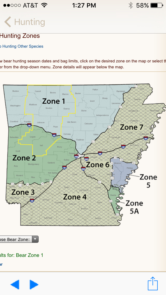 bear hunts in Zone 1