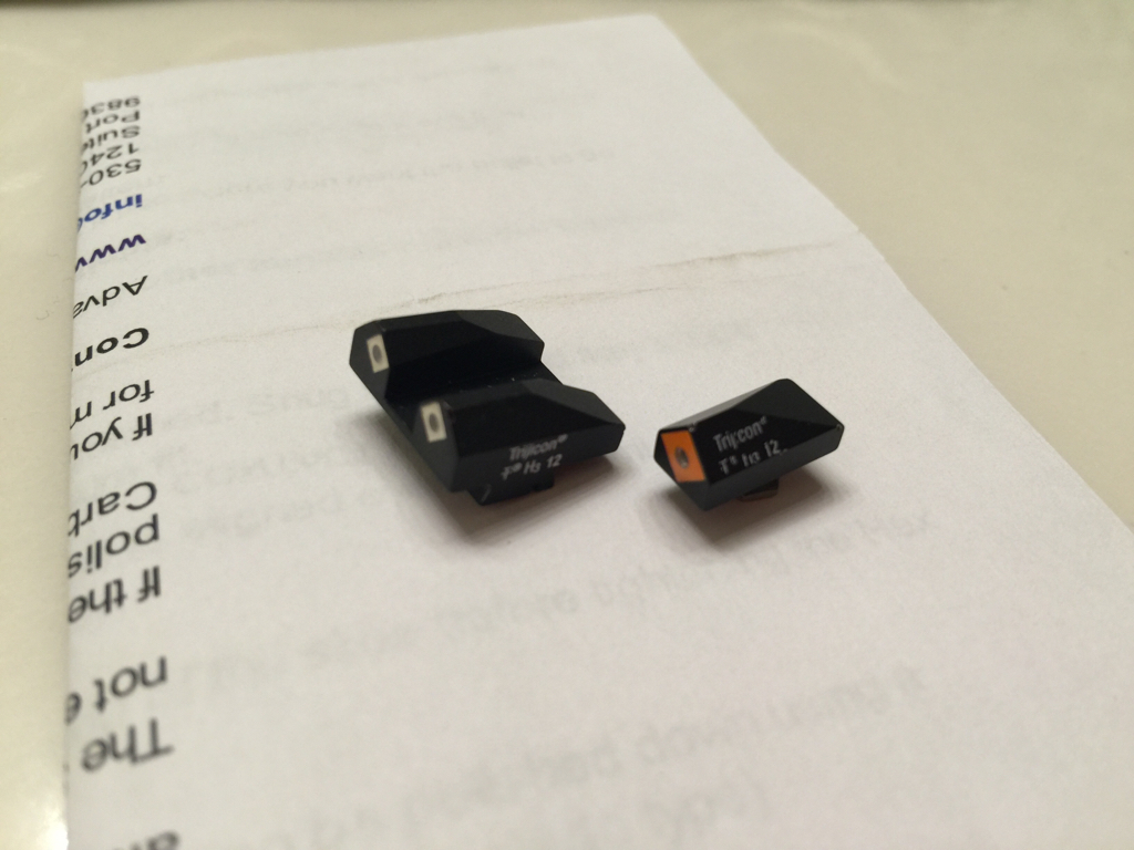 Diamond Speed Sights night sights set, 9/40 Glock Forum