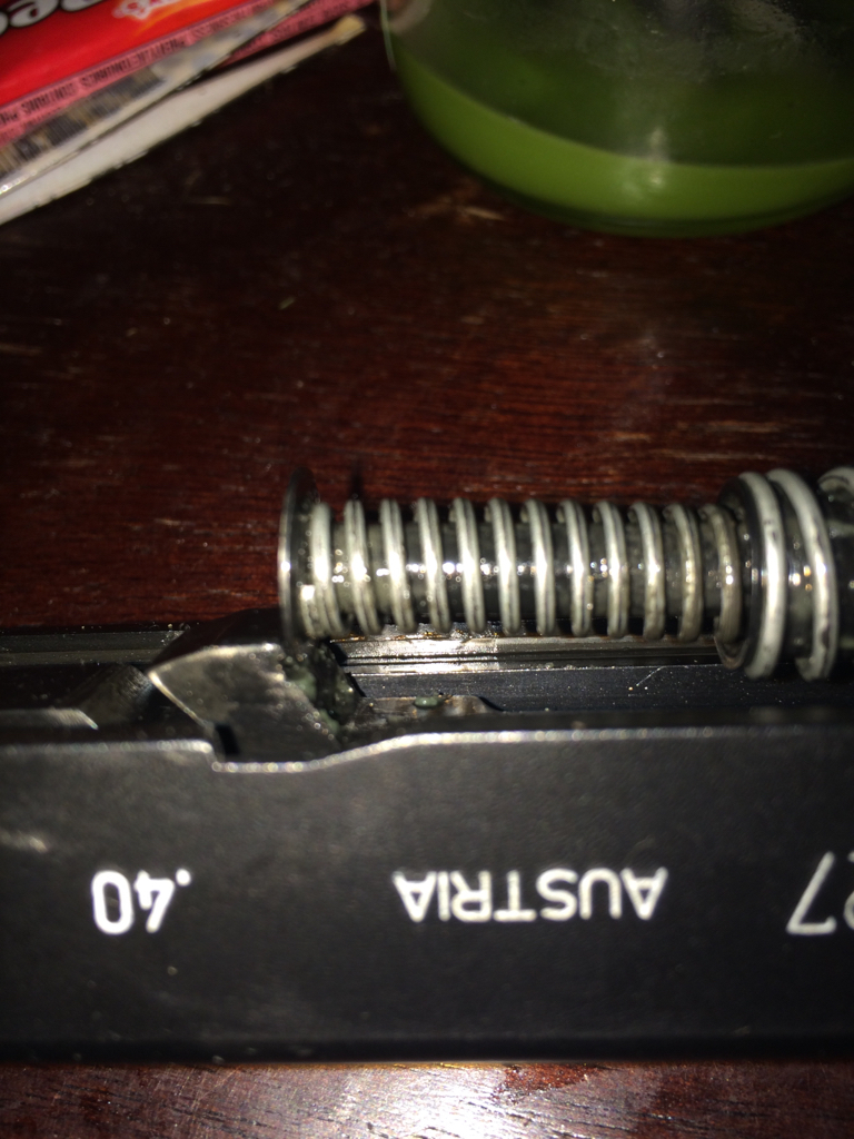 What will a bad recoil spring do Glock Forum