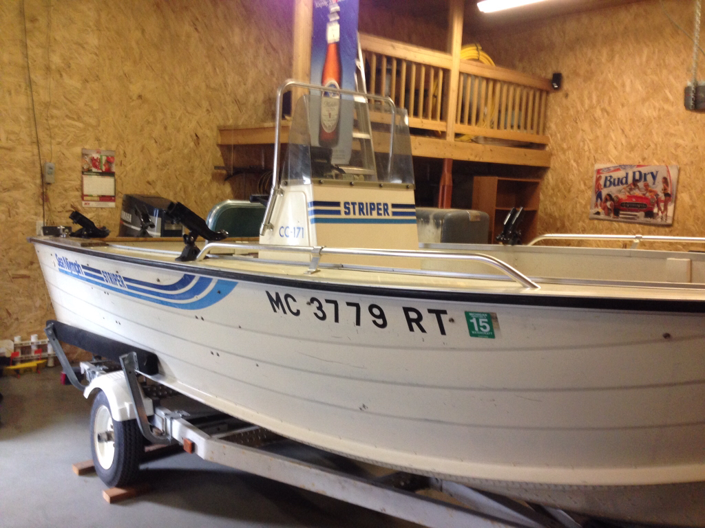Sportsman Seat Covers >> 17 ft Sea Nymph Striper | Michigan Sportsman - Online Michigan Hunting and Fishing Resource Sportsman Seat Covers >> 17 ft Sea Nymph Striper | Michigan Sportsman - Online Michigan Hunting and Fishing Resource