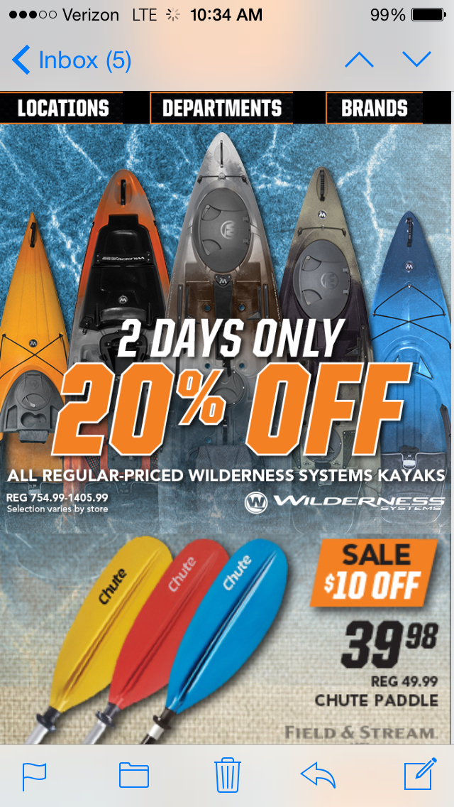 Field and Stream store Cbus Ohio Game Fishing